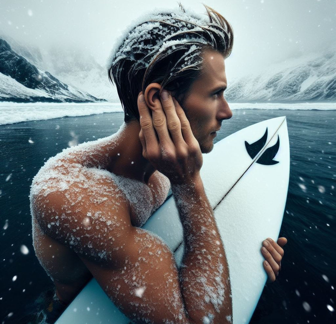 Protecting your ears from Surfer's Ear. - Boardworx