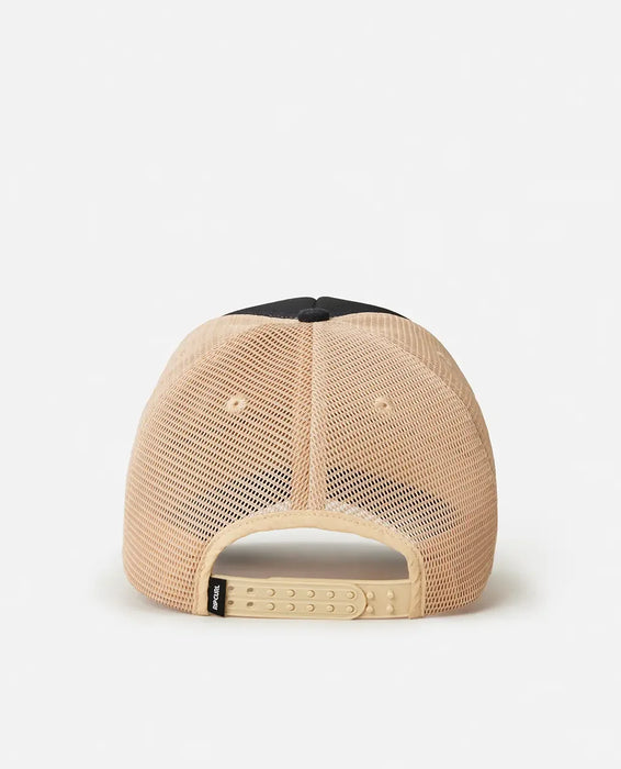 Rip Curl Revival Trucker Cap in Black