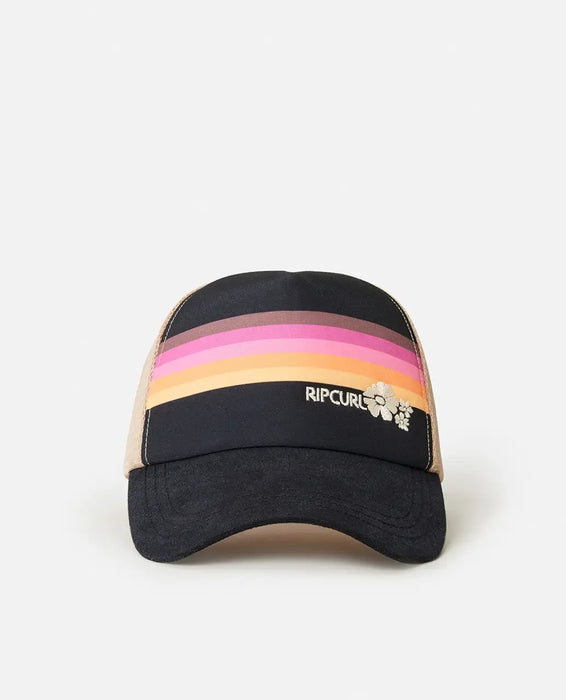 Rip Curl Revival Trucker Cap in Black