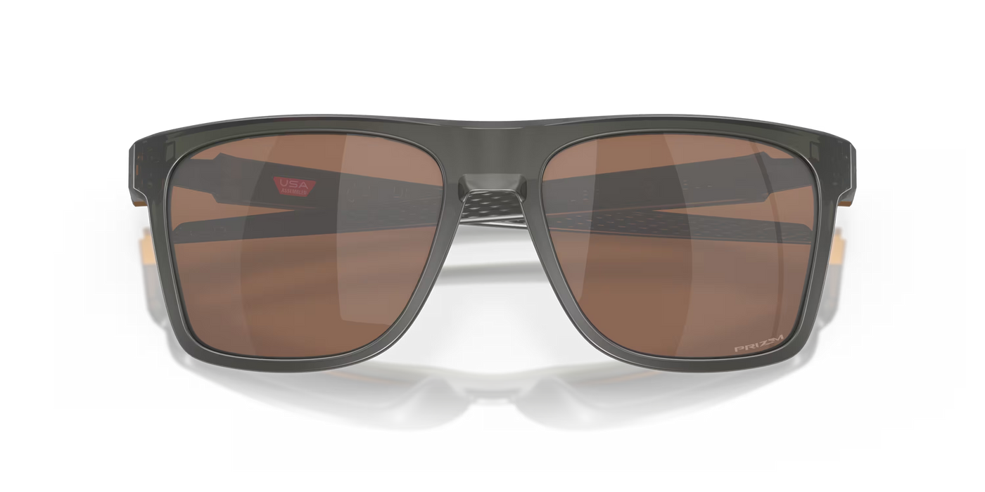 Oakley Leffingwell Matt Grey Smoke Prism Tungsten lenses