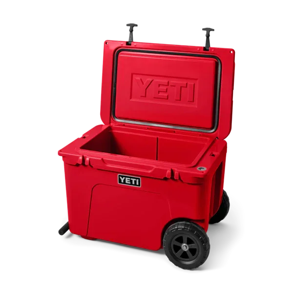 Yeti Tundra Haul Wheeled Cool Box Rescue Red