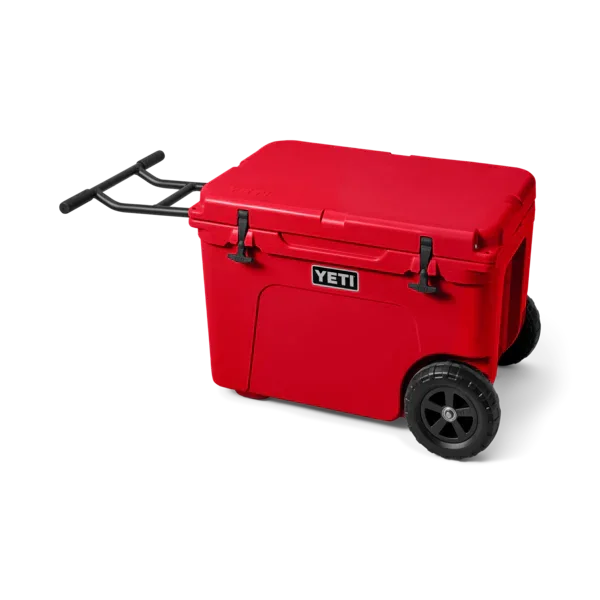 Yeti Tundra Haul Wheeled Cool Box Rescue Red