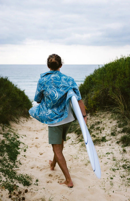 O'Neill O'Riginals UPF 50+ Short Sleeve Shirt Blue