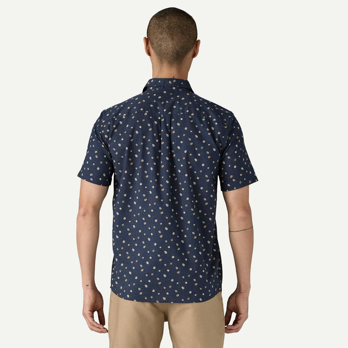 Patagonia Go-To Shirt in colour Blossoms New Navy