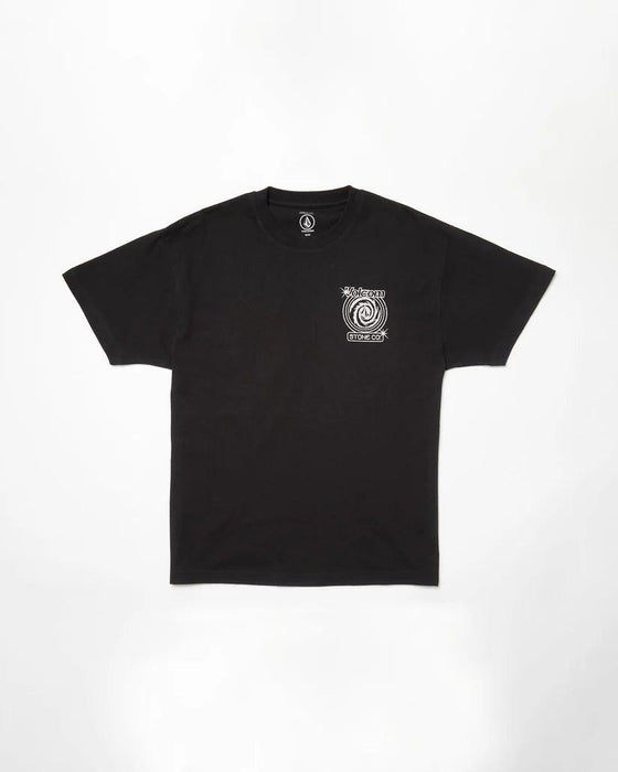 Volcom Deep Trance Lse Tee Black