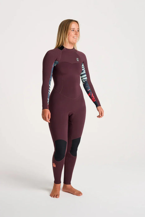 C-Skins Nuwave Solace 3:2 Womwns Back Zip Steamer