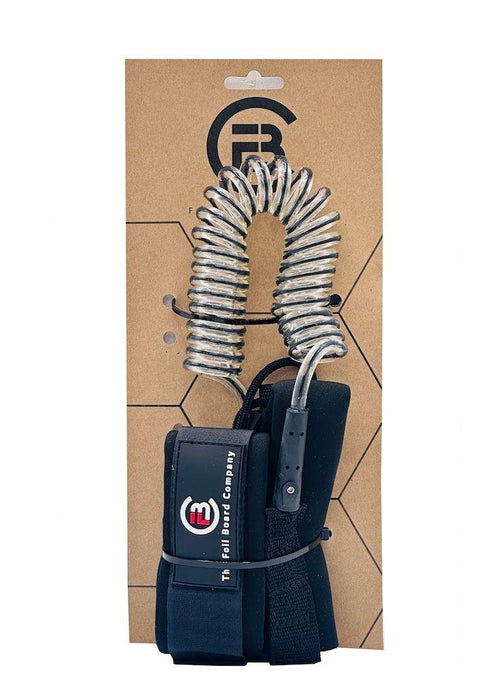 FBC Wingboard Knee Leash Coiled