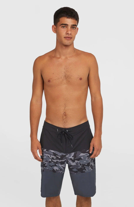 O'Neill Hyperfreak Heat Black Camo 21" Boardshorts