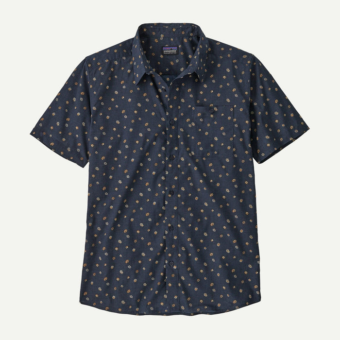 Patagonia Go-To Shirt in colour Blossoms New Navy
