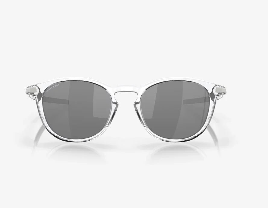 Oakley Pitchman R Polished Clear with Prism Black lenses