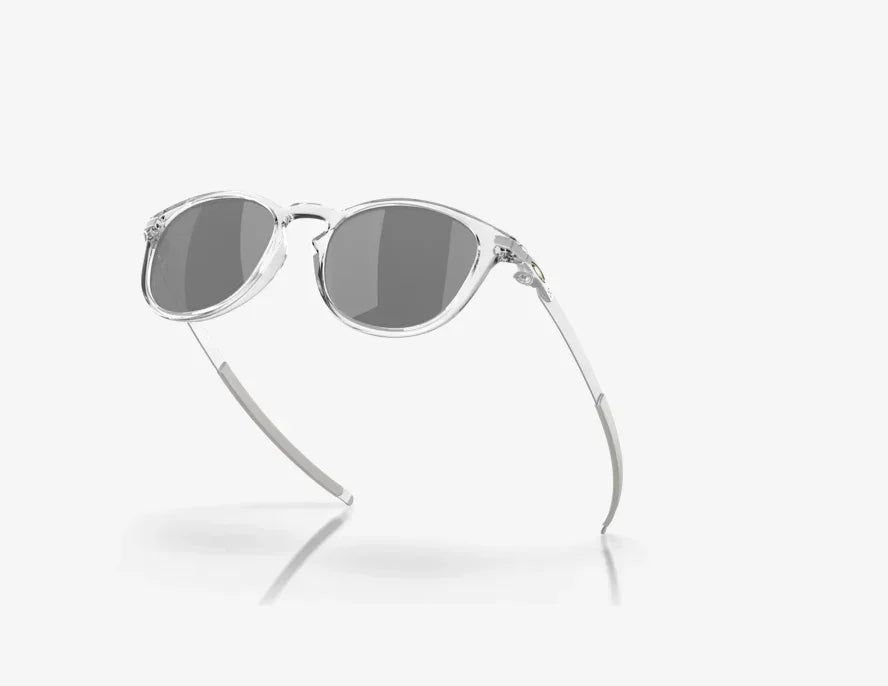 Oakley Pitchman R Polished Clear with Prism Black lenses