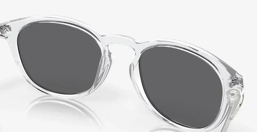 Oakley Pitchman R Polished Clear with Prism Black lenses