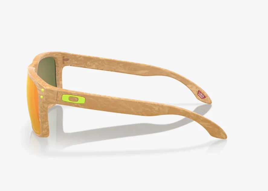 Oakley Holbrook™ Coalesce Collection Matte Stone Desert Tan with Prizm Ruby Polarized lenses