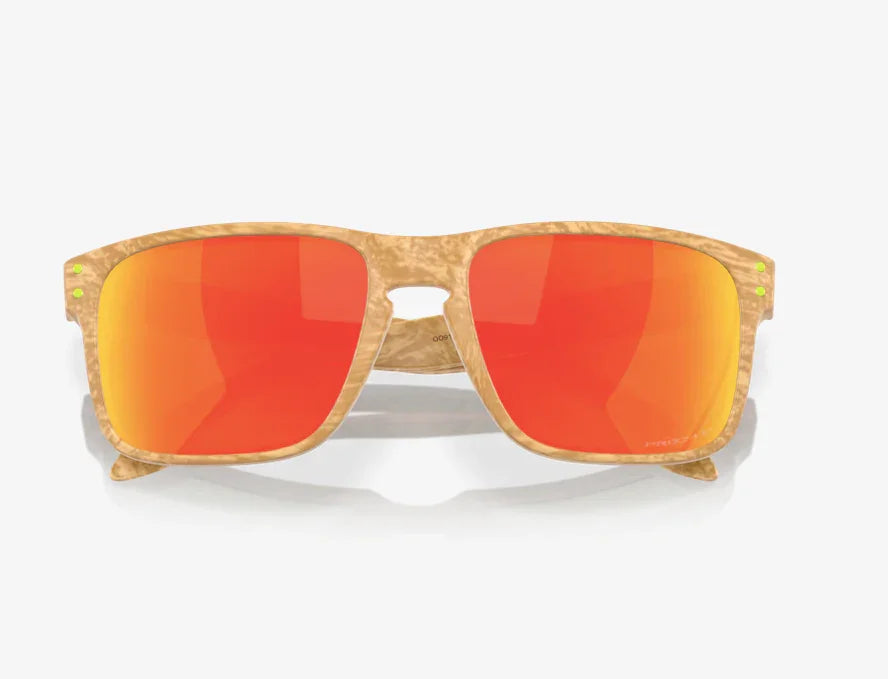 Oakley Holbrook™ Coalesce Collection Matte Stone Desert Tan with Prizm Ruby Polarized lenses