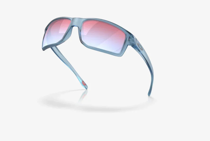 Oakley Gibston Matte Transparent Stonewash with Prizm Snow Sapphire Lenses