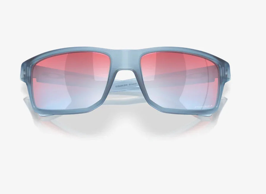 Oakley Gibston Matte Transparent Stonewash with Prizm Snow Sapphire Lenses