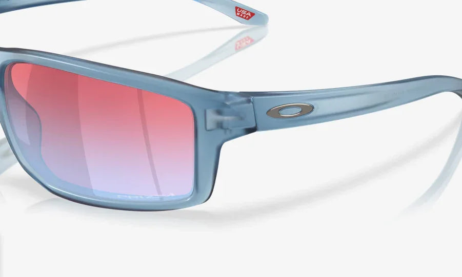 Oakley Gibston Matte Transparent Stonewash with Prizm Snow Sapphire Lenses