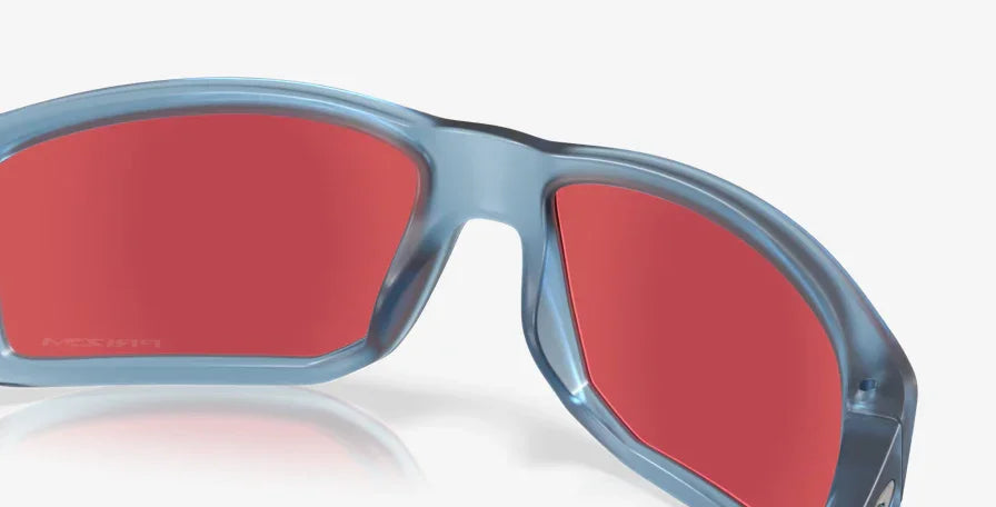 Oakley Gibston Matte Transparent Stonewash with Prizm Snow Sapphire Lenses