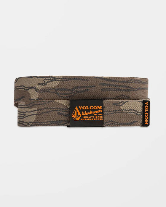 Volcom Workwear Web Belt Brindle