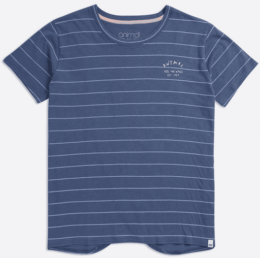 Animal Tracker Tee Vintage Indigo Blue - Boardworx