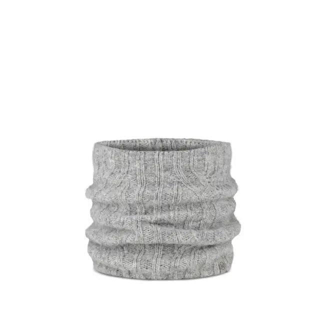 Buff Knitted Neck Warmer Nerla Grey - Boardworx