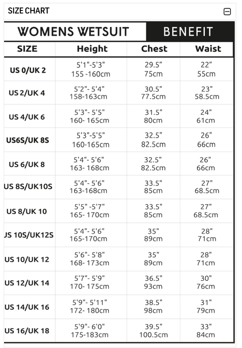 C-Skins Surflite 5/4mm Womens Winter Wetsuit Back Zip - Boardworx