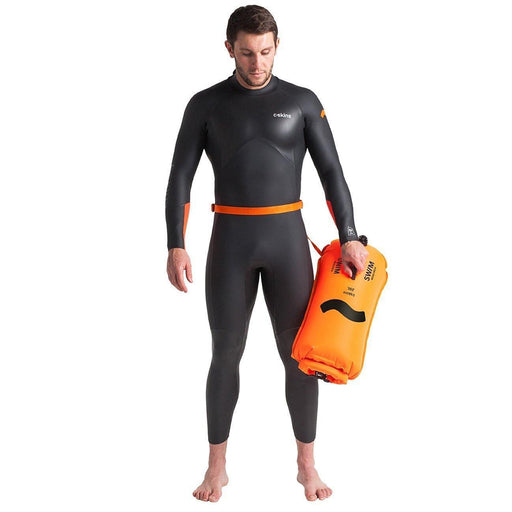 C-Skins Swim Buoy 28L Dry Bag Safety Orange - Boardworx