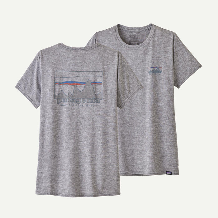 Patagonia Capilene® Cool Daily Graphic Shirt '73 Skyline: Feather Grey