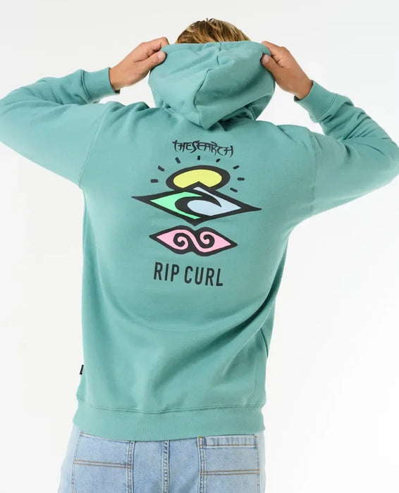 Rip Curl Search Icon Hoody Blue Lagoon