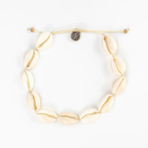 Pineapple Island Livadi Cowrie Shell Anklet