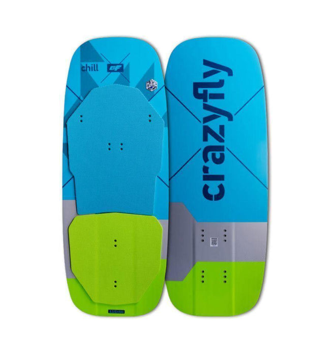 Crazyfly Chill Kitefoil 130cm +Cruz 1200 Foil Package 70cm mast + Footstraps - Boardworx