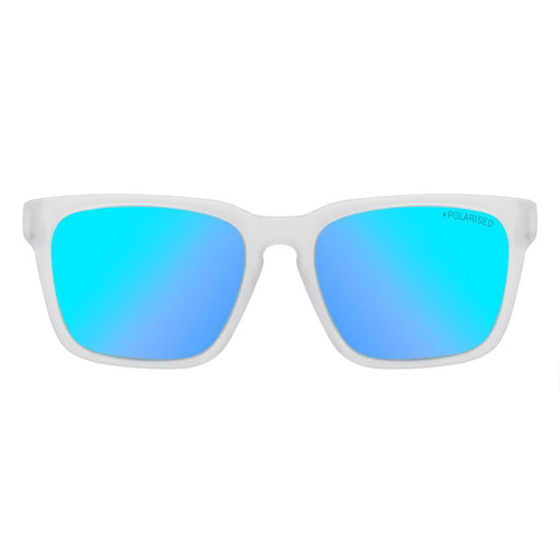 Dirty Dog Goat GREY/ICE BLUE MIRROR POLARISED- Crystal Satin - Boardworx
