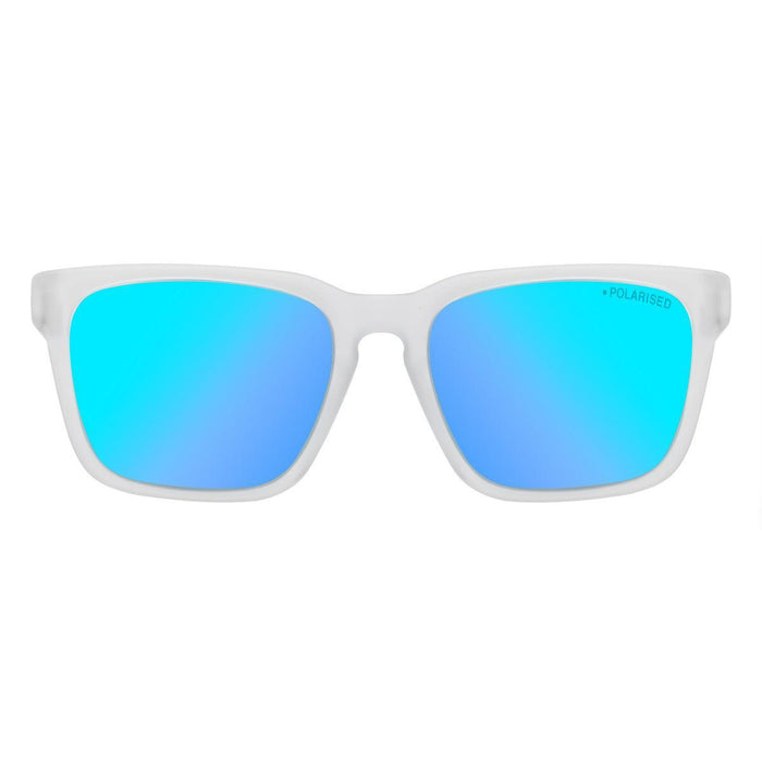 Dirty Dog Goat GREY/ICE BLUE MIRROR POLARISED- Crystal Satin - Boardworx