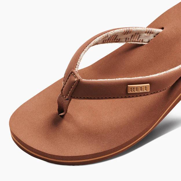 Reef Cushion Sands Flip Flops - Espresso