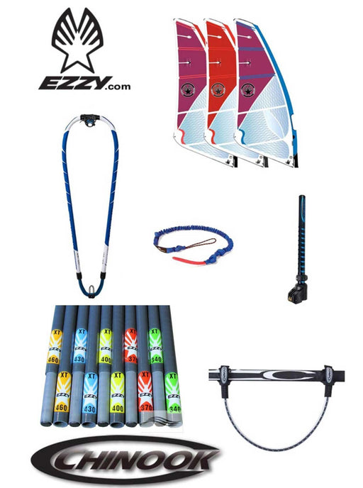 Ezzy Legacy 5.8m Windsurfing Rig Package - Boardworx