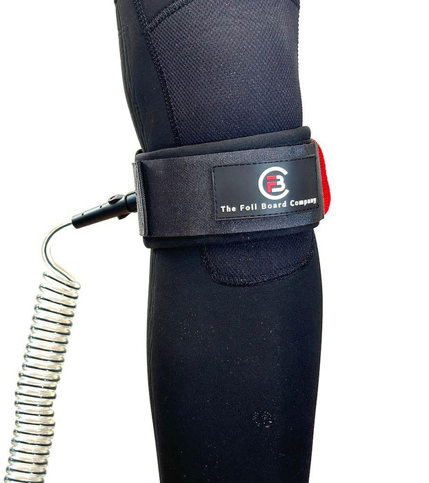FBC Wingboard Knee Leash Coiled