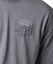 Fox Caveaut Long Sleeve Tech Tee Heather Graphite - Boardworx