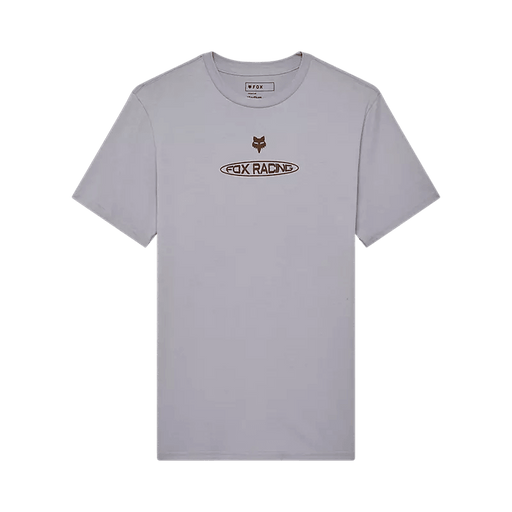 Fox Planet Moto Tee Steel Grey - Boardworx