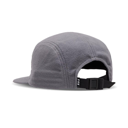 Fox Polar Fleece 5 Panel Hat Pewter - Boardworx