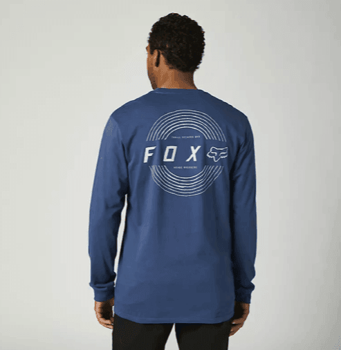 Fox Proximah Long Sleeve Tee Dark Indigo - Boardworx
