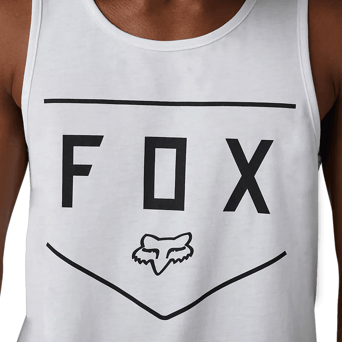 Fox Shield Tech Tank White - Boardworx