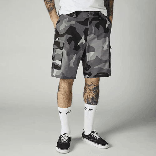 Fox Slambozo Camo 2.0 Shorts Black Camo - Boardworx