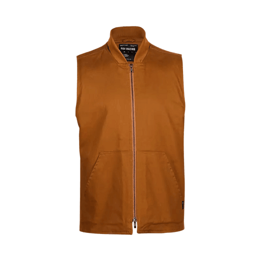 Fox Source Sherpa Vest Nutmeg Brown - Boardworx