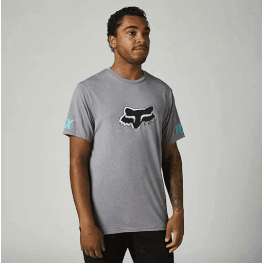 Fox Venz Tech Tee Heather Graphite - Boardworx