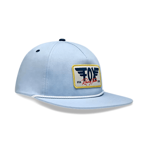 Fox Winged Snapback Hat Cap Blue - Boardworx