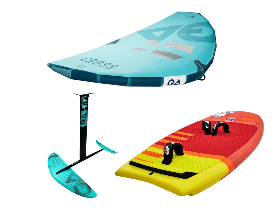 GA x TABOU Wingfoil package - Wing Cross + Pocket Air MTE board + GA Hybrid foil - Boardworx