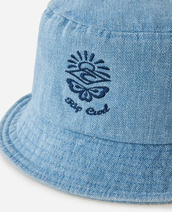 Rip Curl Denim Short Brim Bucket Hat