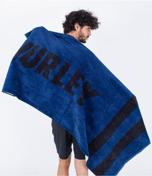 Hurley Fastlane 2 Beach Towel Poseidon Blue - Boardworx