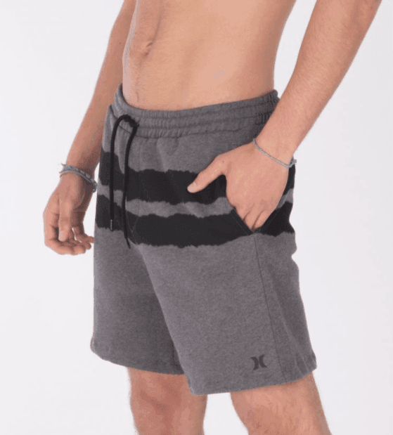 Hurley Oceancare Party Block Shorts Grey Heather - Boardworx