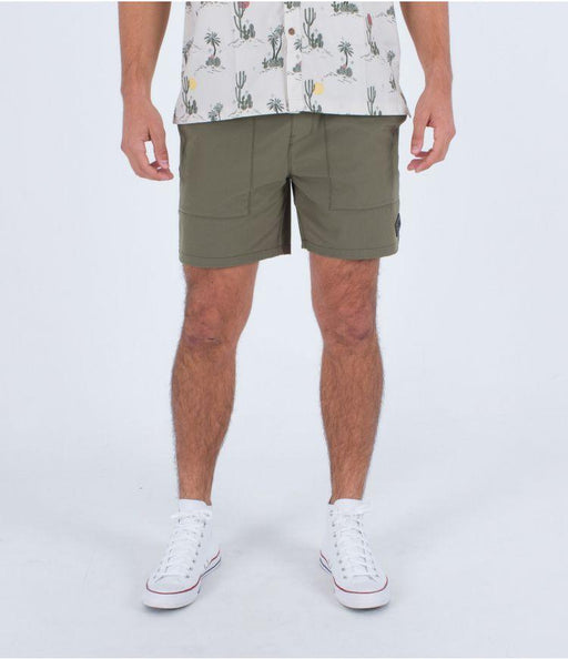 Hurley Phantom Camper 17" Volley Short Olive - Boardworx